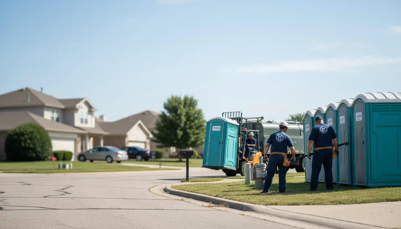 Porta Potty Rental in Saint Jo, TX near me